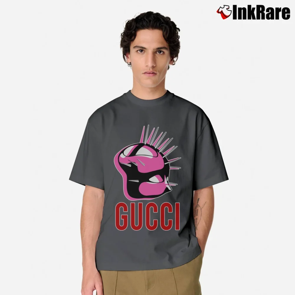 Men’s Gucci Manifesto Classic T-Shirt in charcoal | Soft, Breathable Everyday Wear