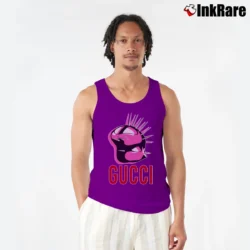 Men’s Gucci Manifesto Tank Top in purple | Breathable, Active-Friendly Design