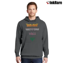 Men’s Gucci Printed Graphic Pullover Hoodie in charcoal | Cozy, Durable, Modern Fit
