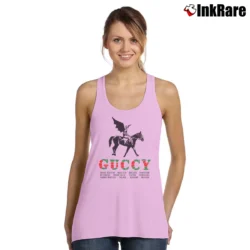 Women’s Gucci Winged Jockey Designer Logo Tank Top in light pink | Lightweight, Movement-Friendly