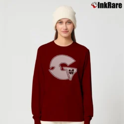 Women’s GZA Wu Tang Clan Long-Sleeve Top in maroon | Sleek, Versatile, All-Season