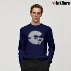 Men’s GZA Wu Tang Clan Long-Sleeve Shirt in navy | Sleek, Lightweight, Year-Round Wear