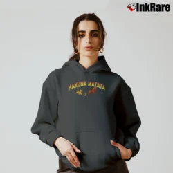 Women’s Hakuna Matata Spirit The Lion King Cozy Hoodie in charcoal | Warm, Structured, Stylish