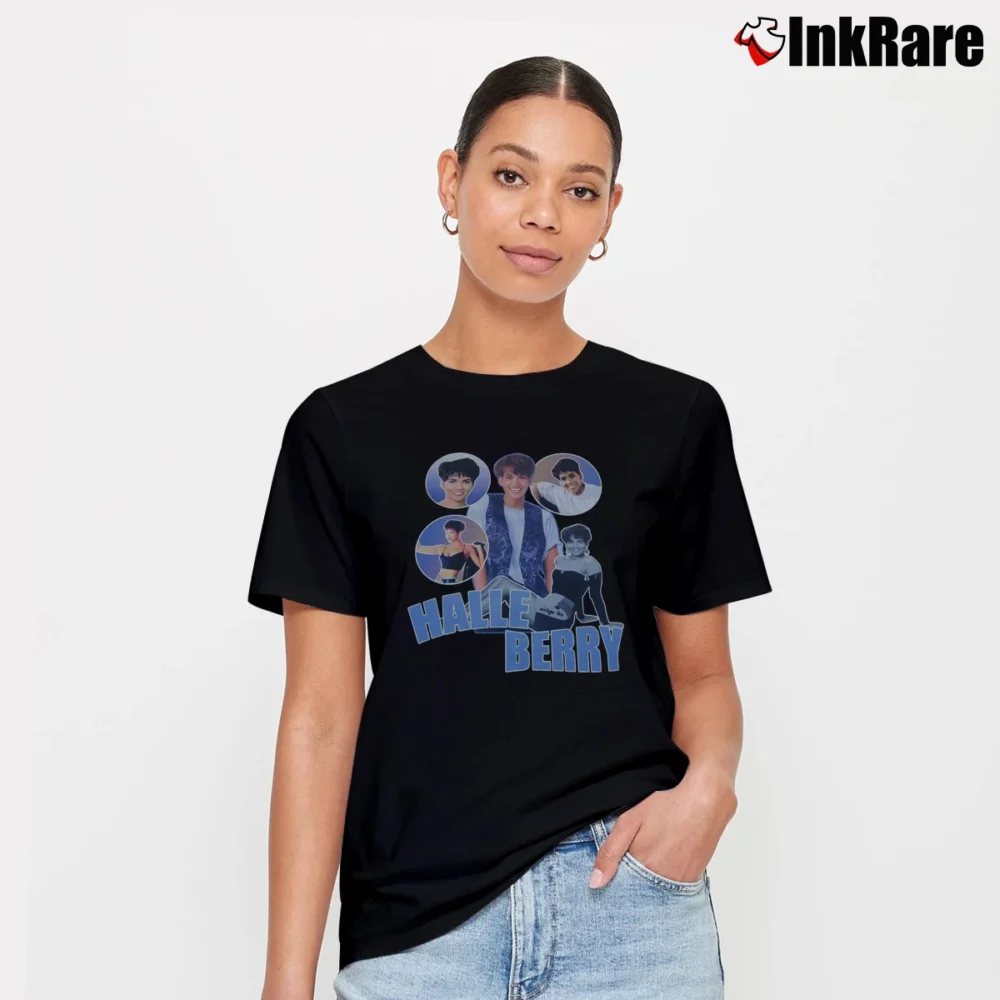 Women’s Halle Berry Signature T-Shirt in black | Soft, Flattering Fit