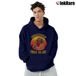 Men’s Hallelujer Praise The Lort Madea Pullover Hoodie in navy | Cozy, Durable, Modern Fit