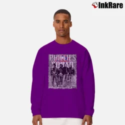 Men’s Halloween Phillies Horror Movie Squad Fan Long-Sleeve Shirt in purple | Sleek, Lightweight, Year-Round Wear