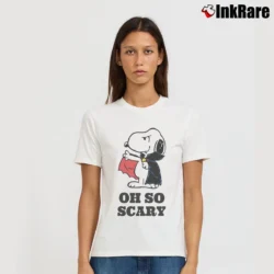 Women’s Halloween Snoopy Vampire T-Shirt in white | Soft, Flattering Fit