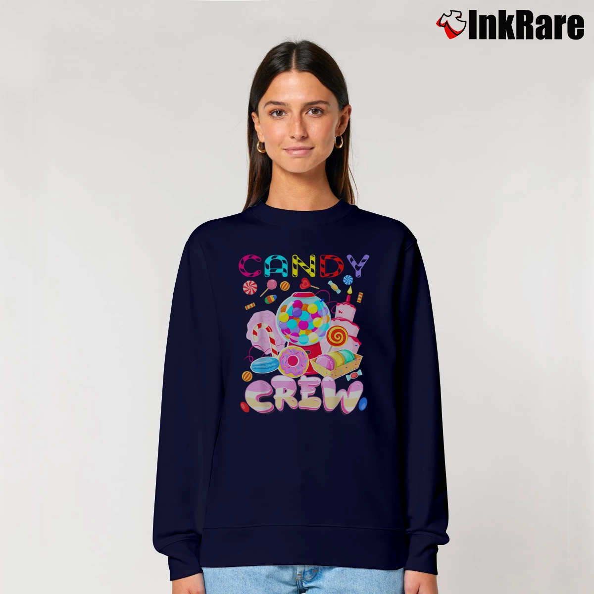 Women’s Halloween Women Relaxed Sweatshirt in navy | Soft, Laid-Back Vibe