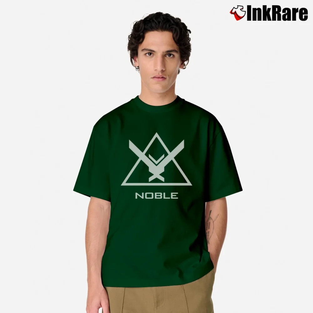 Men’s Halo Noble Team Logo Classic T-Shirt in forest green | Soft, Breathable Everyday Wear