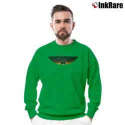 Men’s Halo Reach Xouaen Game Graphic Crewneck Sweatshirt in irish green | Cozy Fabric, Clean Style