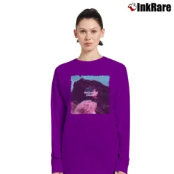 Women’s Halsey Badlands Album Graphic Long-Sleeve Top in purple | Sleek, Versatile, All-Season