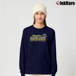 Women’s Hamilton Tiger - Cats 2000s CFL Puma Long-Sleeve Top in navy | Sleek, Versatile, All-Season