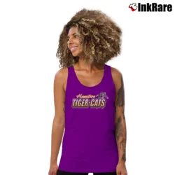 Women’s Hamilton Tiger - Cats 2000s CFL Puma Tank Top in purple | Lightweight, Movement-Friendly