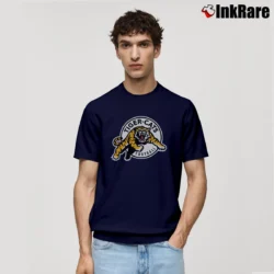 Men’s Hamilton Tiger - Cats Black Logo Classic T-Shirt in navy | Soft, Breathable Everyday Wear
