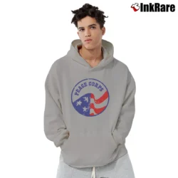 Men’s Hank Player Peace Corps Pullover Hoodie in sport grey | Cozy, Durable, Modern Fit