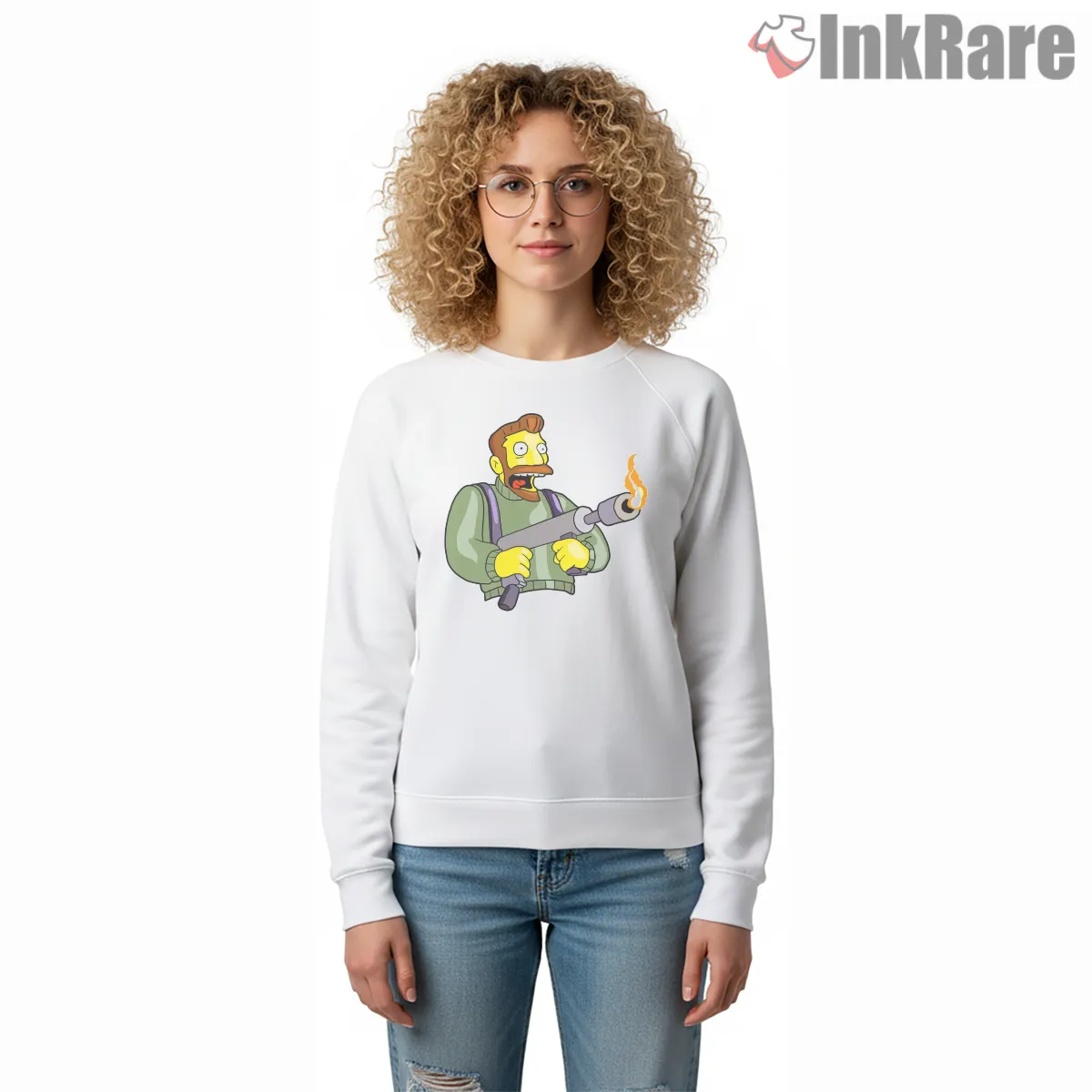 Hank Scorpio Flamethrower Villain Cartoon Action Shirt Hank Scorpio Flamethrower Villain Cartoon Action Shirt on graphic shirt for women graphic tee