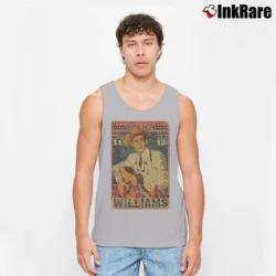 Men’s Hank Williams Grand Ole Opry Tank Top in sport grey | Breathable, Active-Friendly Design