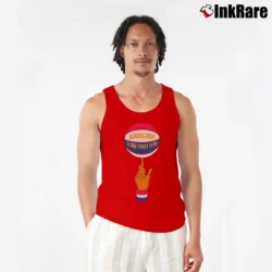 Men’s Harlem Globetrotters Judian Tank Top in red | Breathable, Active-Friendly Design