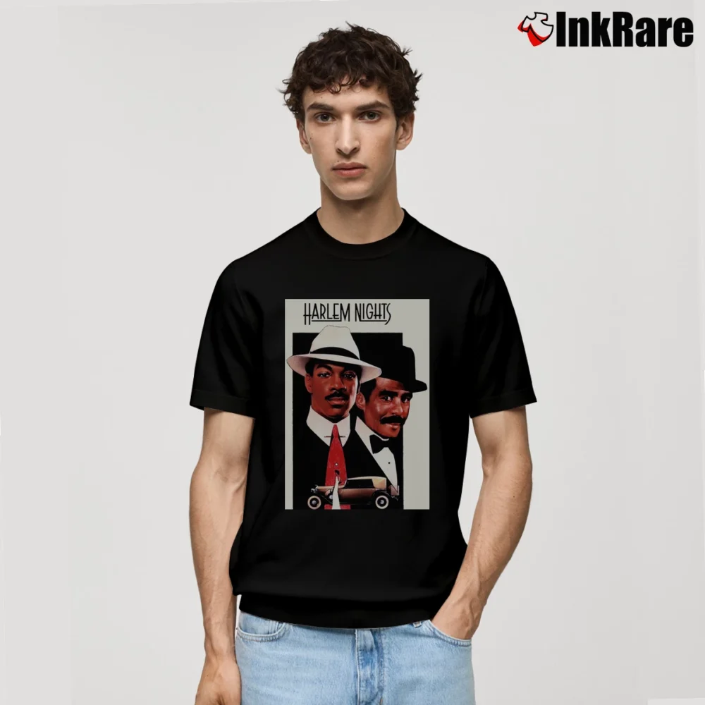 Men’s Harlem Nights Eddie Murphy Retro Classic T-Shirt in black | Soft, Breathable Everyday Wear