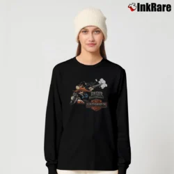 Women’s Harley Davidson Yosemite Sam Looney Tunes Long-Sleeve Top in black | Sleek, Versatile, All-Season