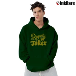 Men’s Harley Property Of Joker Pullover Hoodie in forest green | Cozy, Durable, Modern Fit