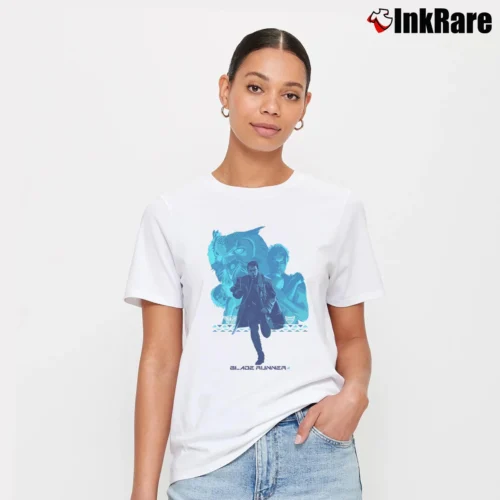 Harrison Ford Blade Runner Women’s Tee in white – Effortless Style Women’s Harrison Ford Blade Runner T-Shirt in white | Soft, Flattering Fit