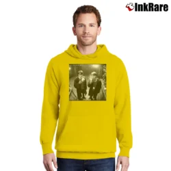 Men’s Harry Pot And Ron Smoking Meme Party Funny Fan Pullover Hoodie in yellow | Cozy, Durable, Modern Fit