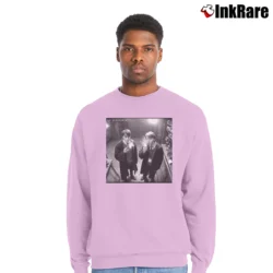 Men’s Harry Pot And Ron Smoking Meme Party Funny Fan Crewneck Sweatshirt in light pink | Cozy Fabric, Clean Style