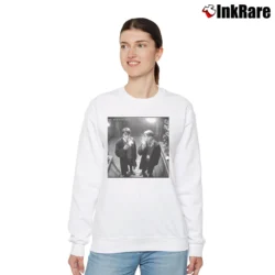 Women’s Harry Pot And Ron Smoking Meme Party Funny Fan Relaxed Sweatshirt in white | Soft, Laid-Back Vibe