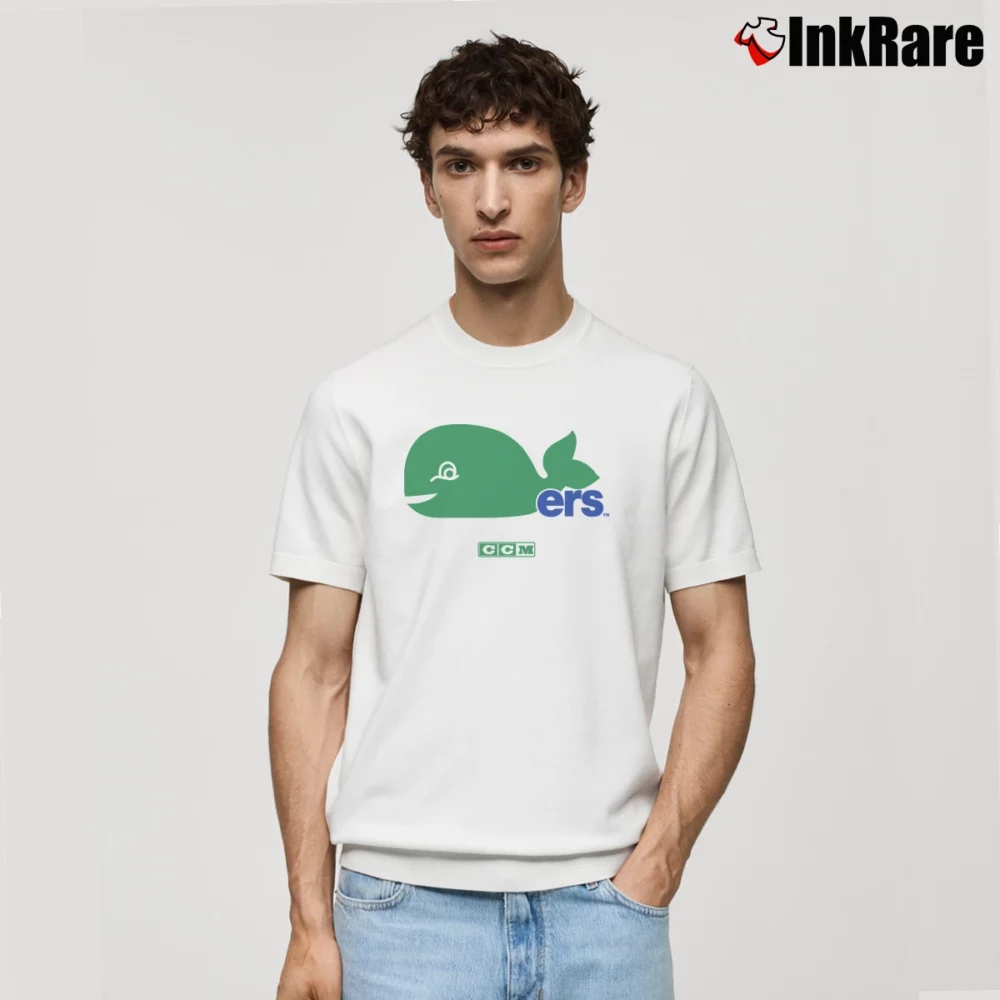 Men’s Hartford Whalers Heritage Classic T-Shirt in white | Soft, Breathable Everyday Wear
