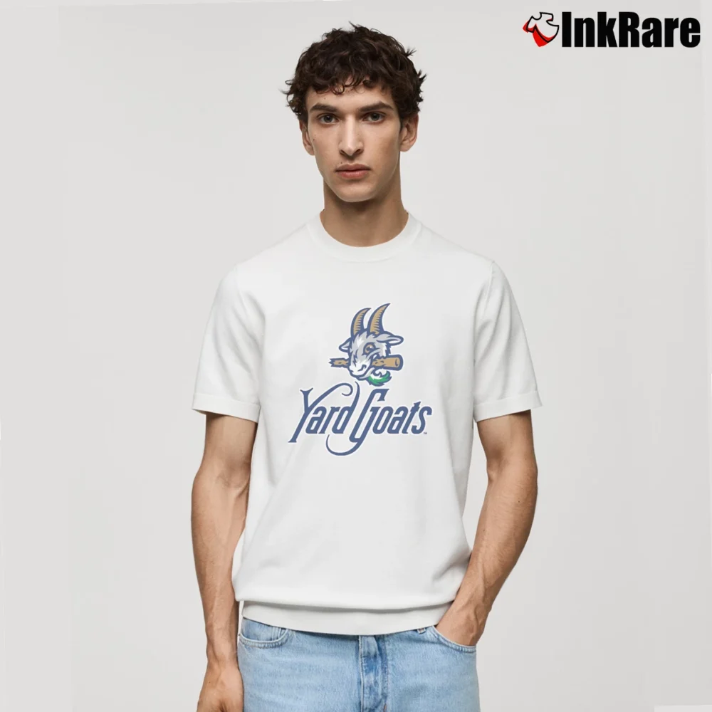 Men’s Hartford Yard Goats Baseball Classic T-Shirt in white | Soft, Breathable Everyday Wear