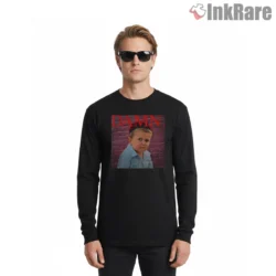 Hasbulla X Kendrick Lamar Damn Cover Parody Shirt on black long sleeve shirt for men graphic tee