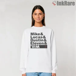 Hawkins Kids Name Roll Typography Shirt on graphic shirt for women graphic tee