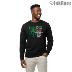 He Didnt Hate Christmas He Hated People Grinch Shirt on graphic shirt for men graphic tee