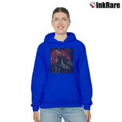 Women’s He - Man Battle Cat Cozy Hoodie in royal blue | Warm, Structured, Stylish