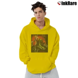 Men’s He - Man Battle Cat Pullover Hoodie in yellow | Cozy, Durable, Modern Fit
