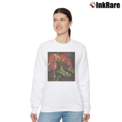 Women’s He - Man Battle Cat Relaxed Sweatshirt in white | Soft, Laid-Back Vibe
