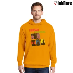Men’s Heart Bad Animals 1988 Tour Promo Pullover Hoodie in orange | Cozy, Durable, Modern Fit