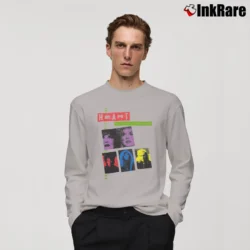 Men’s Heart Bad Animals 1988 Tour Promo Long-Sleeve Shirt in sport grey | Sleek, Lightweight, Year-Round Wear