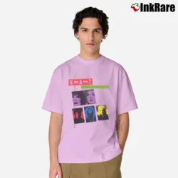Men’s Heart Bad Animals 1988 Tour Promo Classic T-Shirt in light pink | Soft, Breathable Everyday Wear