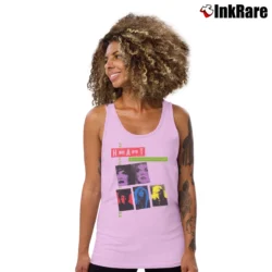 Women’s Heart Bad Animals 1988 Tour Promo Tank Top in light pink | Lightweight, Movement-Friendly