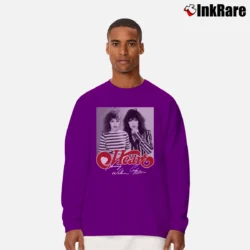 Men’s Heart Band Long-Sleeve Shirt in purple | Sleek, Lightweight, Year-Round Wear
