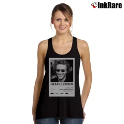 Women’s Heath Ledger Portrait Tank Top in black | Lightweight, Movement-Friendly