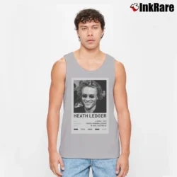 Men’s Heath Ledger Portrait Tank Top in sport grey | Breathable, Active-Friendly Design