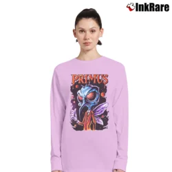 Women’s Heavy Metal Primus Band Long-Sleeve Top in light pink | Sleek, Versatile, All-Season