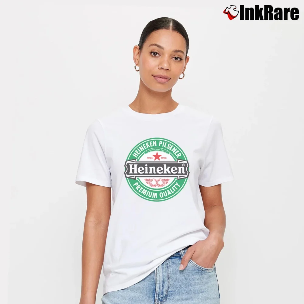 Women’s Heineken Logo Graphic Signature T-Shirt in white | Soft, Flattering Fit