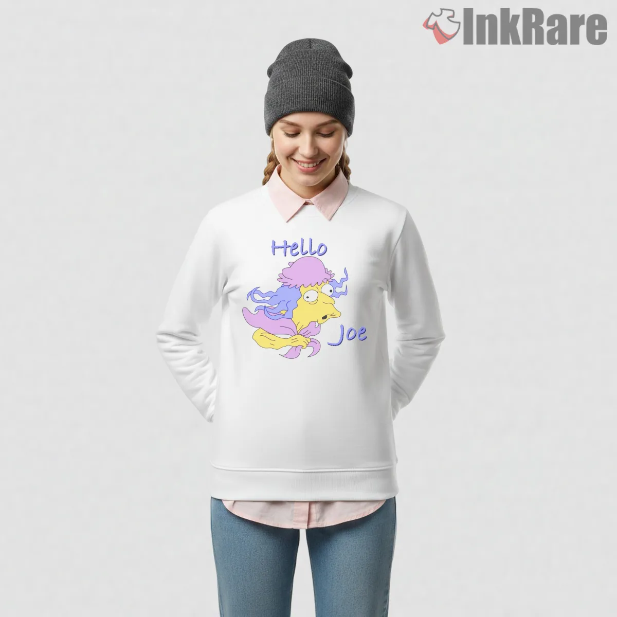 Hello Joe Simpsons Abstract Character Sketch Shirt Hello Joe Simpsons Abstract Character Sketch Shirt on graphic shirt for women graphic tee
