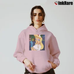 Women’s Hello Nurse Animaniacs Cozy Hoodie in light pink | Warm, Structured, Stylish