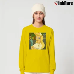 Women’s Hello Nurse Animaniacs Long-Sleeve Top in yellow | Sleek, Versatile, All-Season