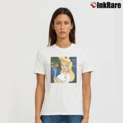 Women’s Hello Nurse Animaniacs Signature T-Shirt in white | Soft, Flattering Fit